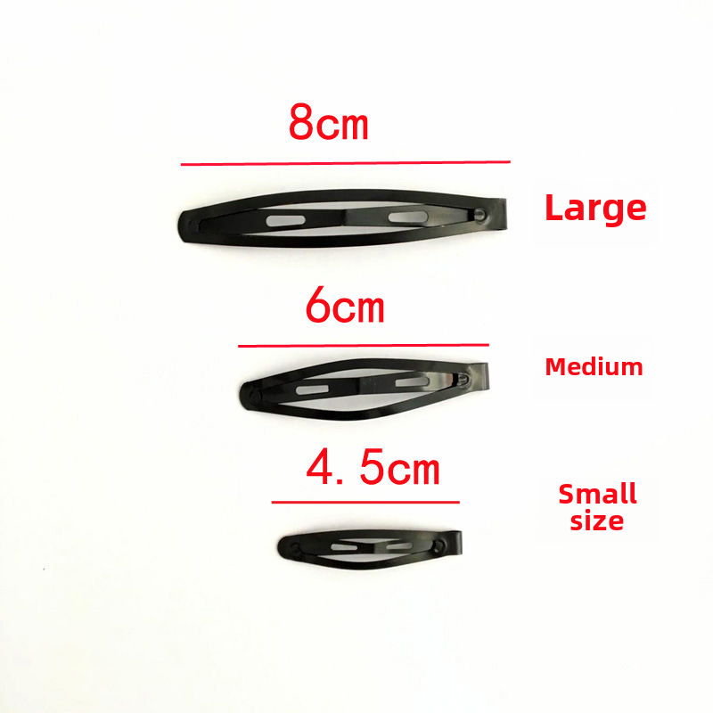 Factory Direct black BB clip paint frosted hairpin simple hairpin 2  shop stall supply wholesale_voghion.com