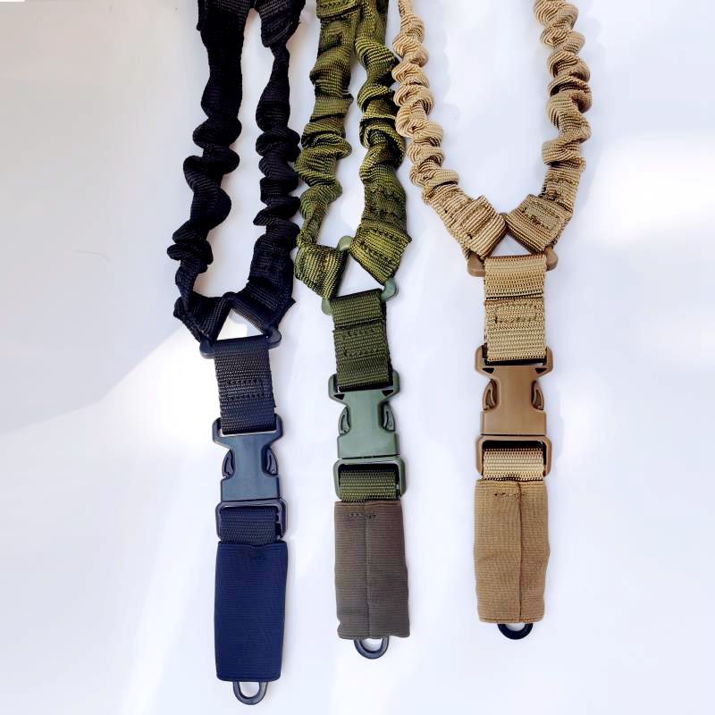战术单点绳美式单点战术绳 真人CS战术背带 尼龙户外任务绳