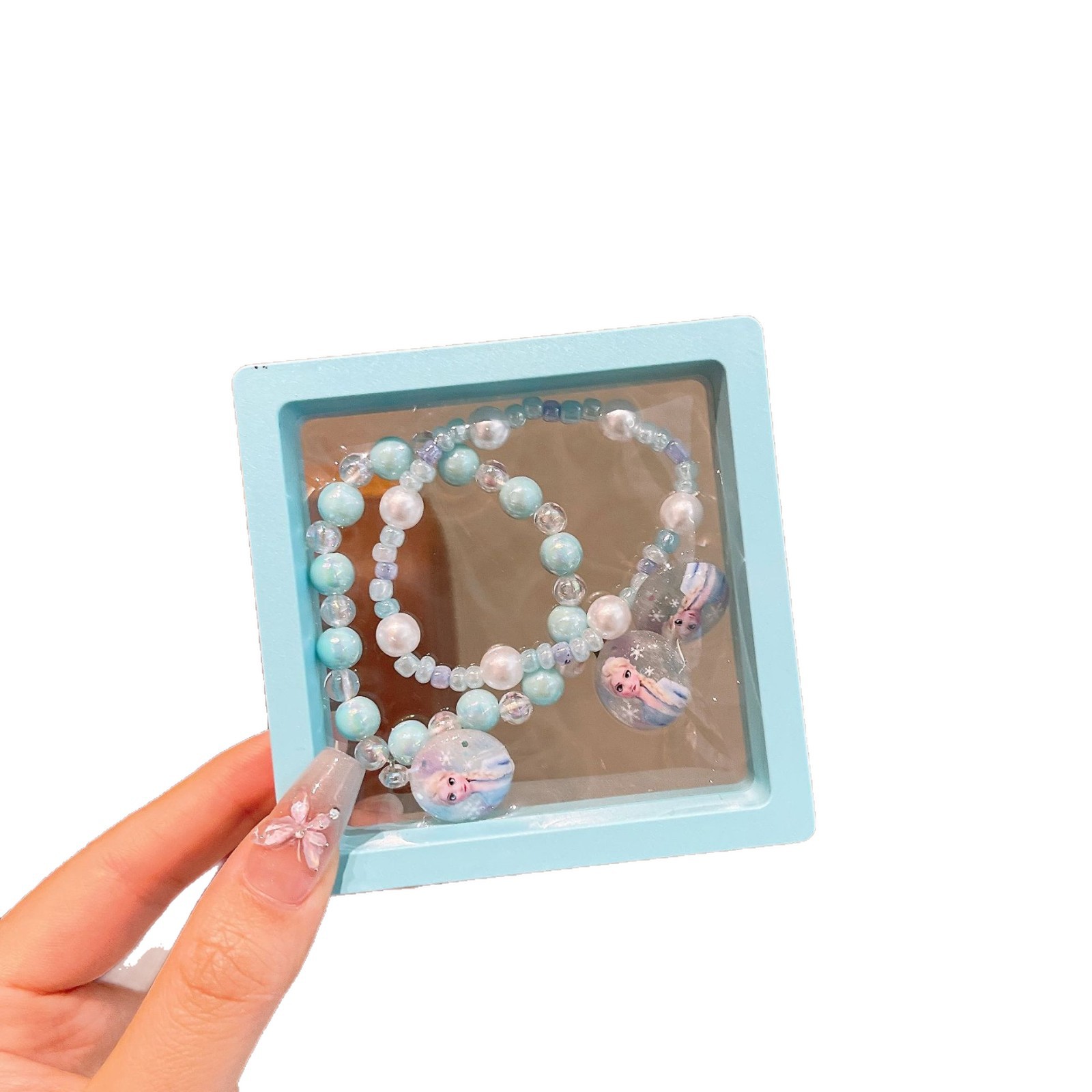 Pulseras de niños lindas super lindas anillos de niña niña niña de dibujos animados clipes de orejas hermosos juegos de joyas de niña al por mayor