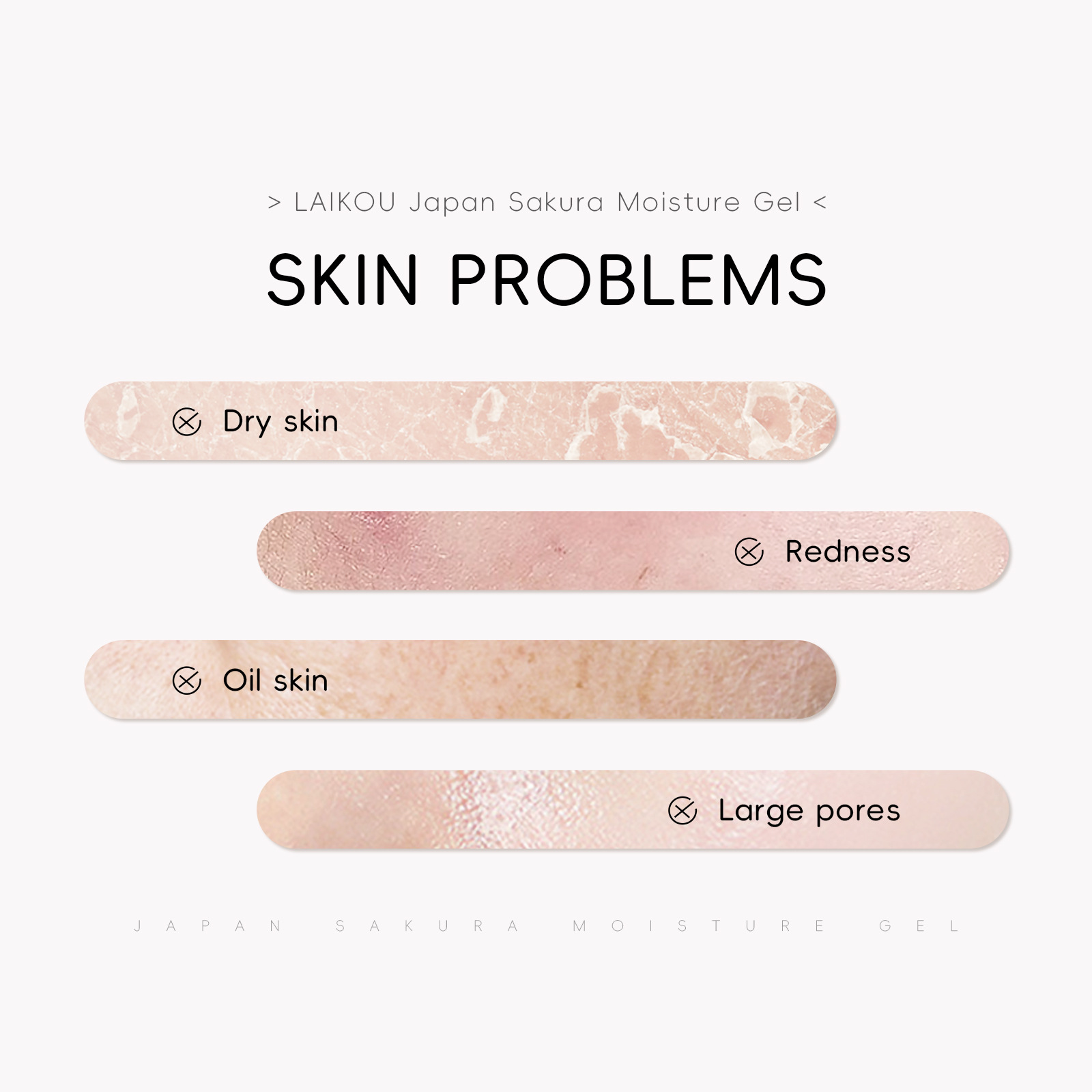 Cross-border Laikou Cherry Blossom Hydrating Cream 60g Facial Skin Hydrating, Moisturizing and nourishing English packaging wholesale manufacturer undefined
