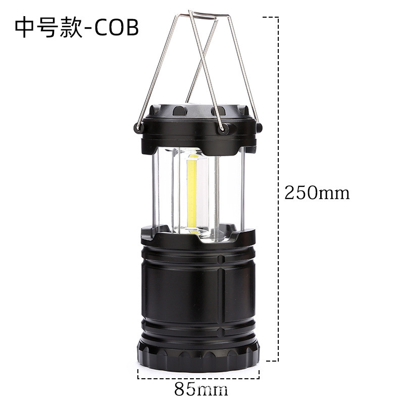 Nuevo estilo al aire libre linterna 5800 lámpara de camping carga solar LED tienda de camping lámpara de estiramiento portátil multifuncional