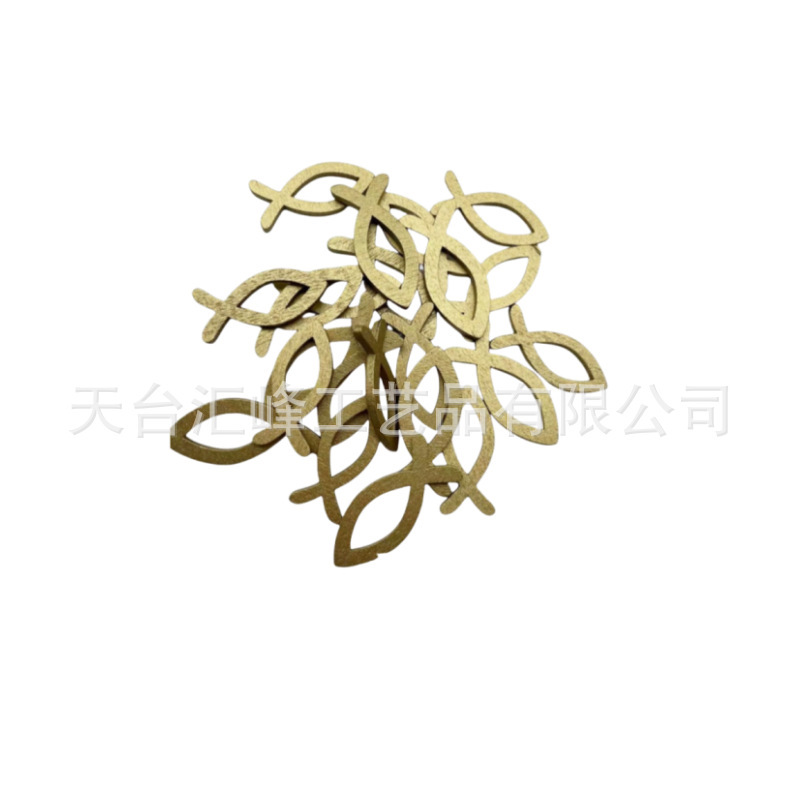 木製魚洗礼装飾装飾品装飾小魚壁装飾木製魚ウッドチップ聖体拝領テーブル家の装飾品|undefined