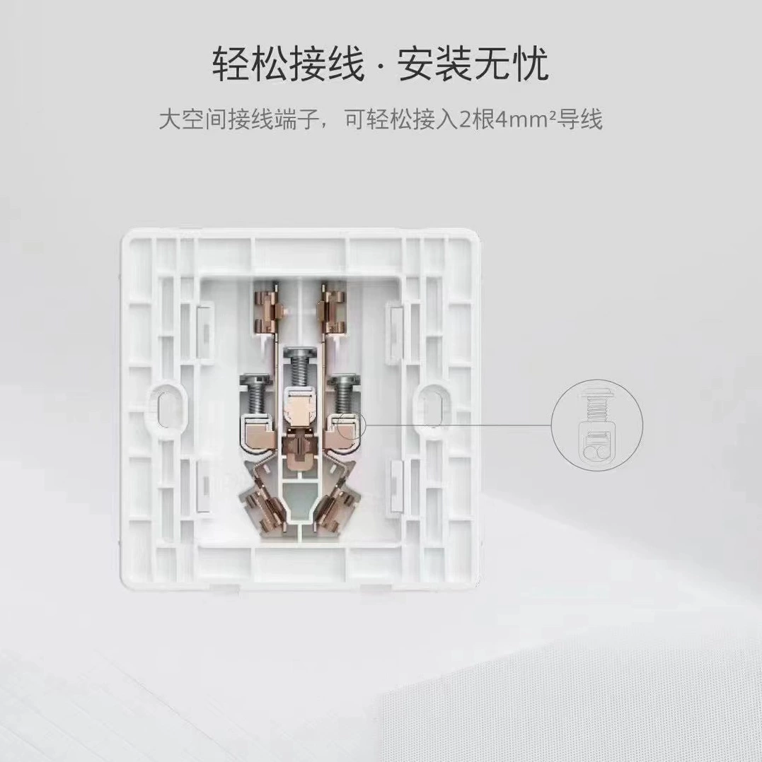 Оптовая розетка-выключатель Siemens Lingyue Twilight Gold Home 86, скрытый монтаж, пять отверстий, одинарное и двойное управление, один открытый, три отверстия