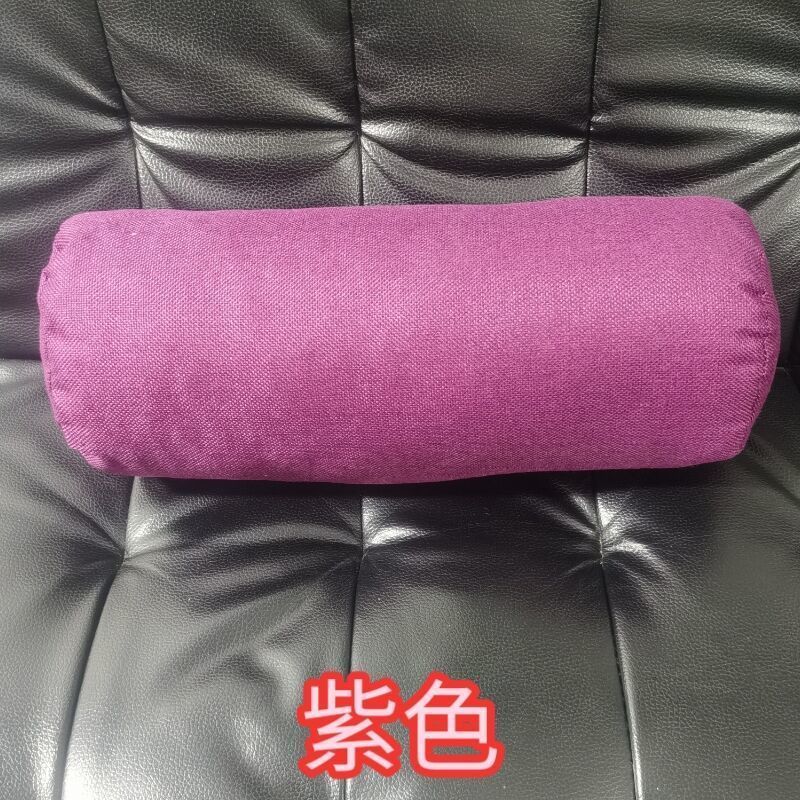 成圆柱形抱枕长条糖果枕头套可拆洗成年腰垫颈椎圆不含芯|undefined