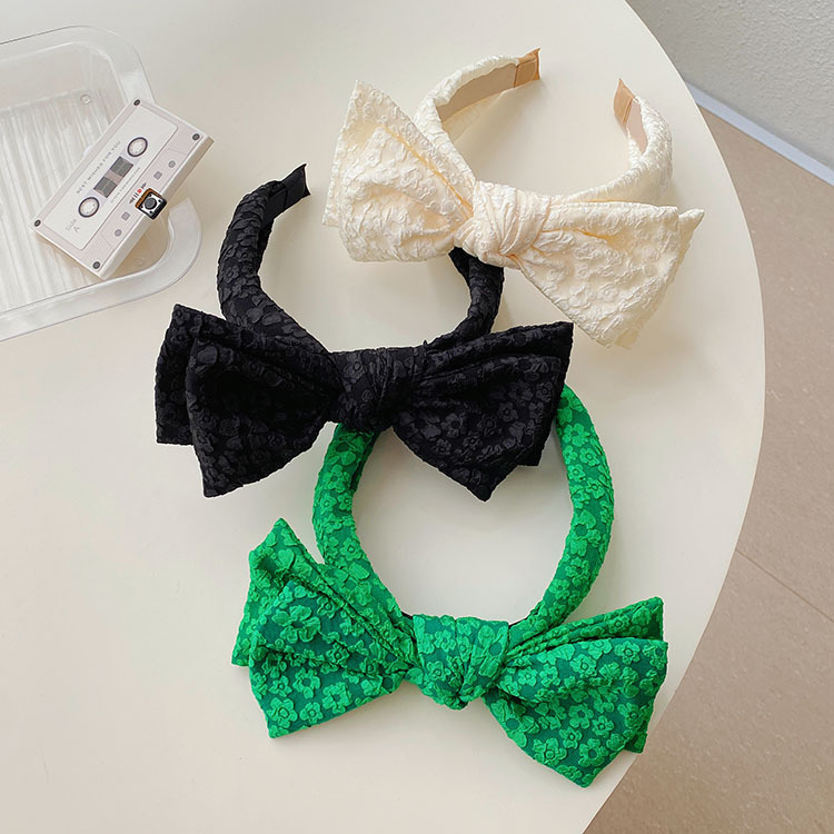 Fashion Bow Knot Cloth Handmade Hair Band 1 Piece display picture 8