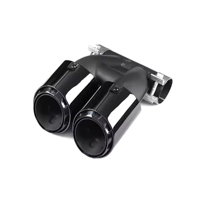 tail throat, Exhaust pipe - 718-three-layer-black-mouth