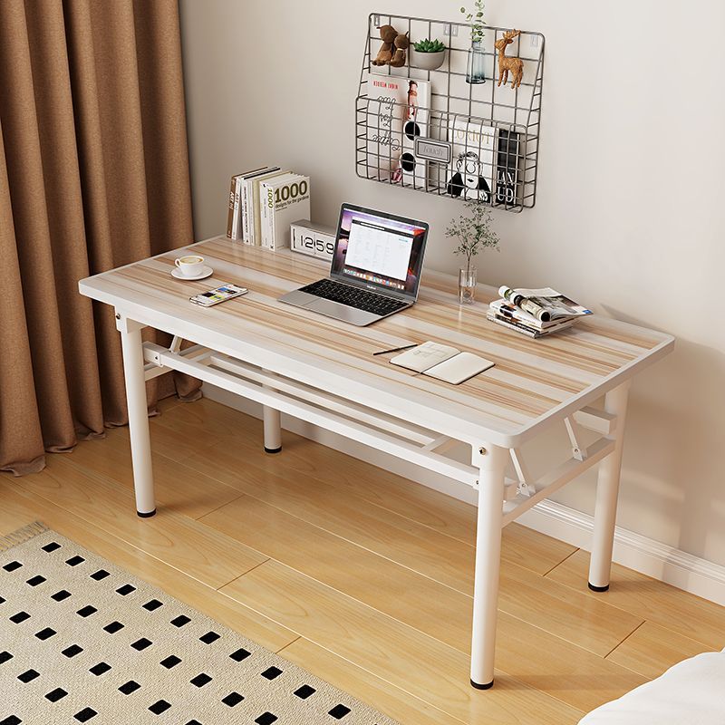 Mesa plegable mesa de computadora doméstica mesa de alquiler de casa mesa de comedor plegable mesa de estudio habitación dormitorio simple mesa pequeña