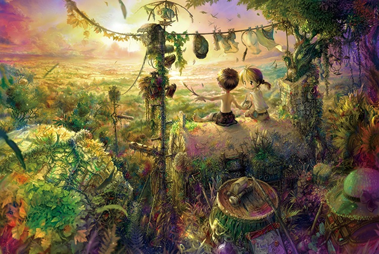 Adultos 1000 unidades pintura de fama mundial Van Gogh cielo estrellado juventud papel educativo rompecabezas descompresión juguete suministro directo fábrica