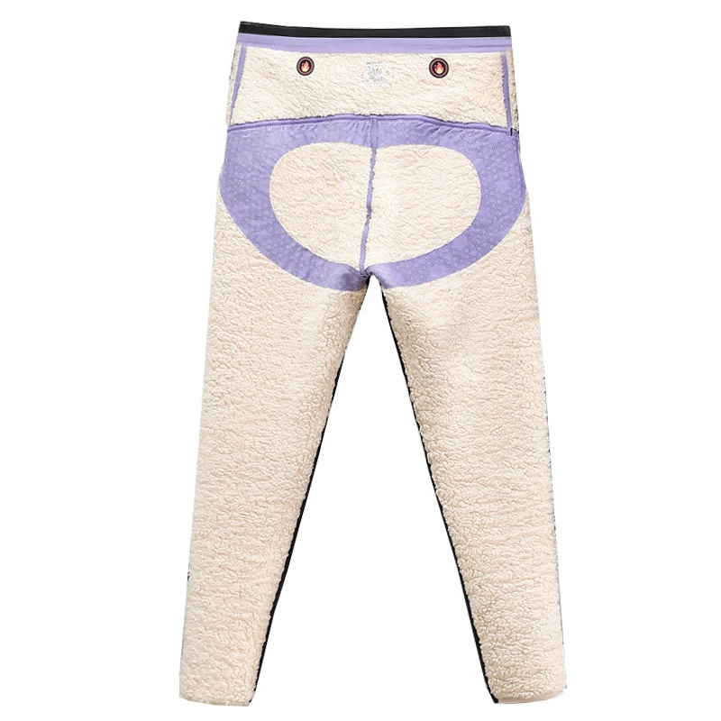 Extra large keep warm trousers, shark, waist belt, plus size, high waist