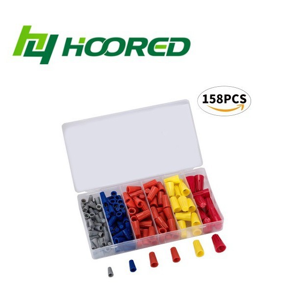 压线帽158pcs盒装 UL/CE认证接线帽 跨境盒装 散货现货直发