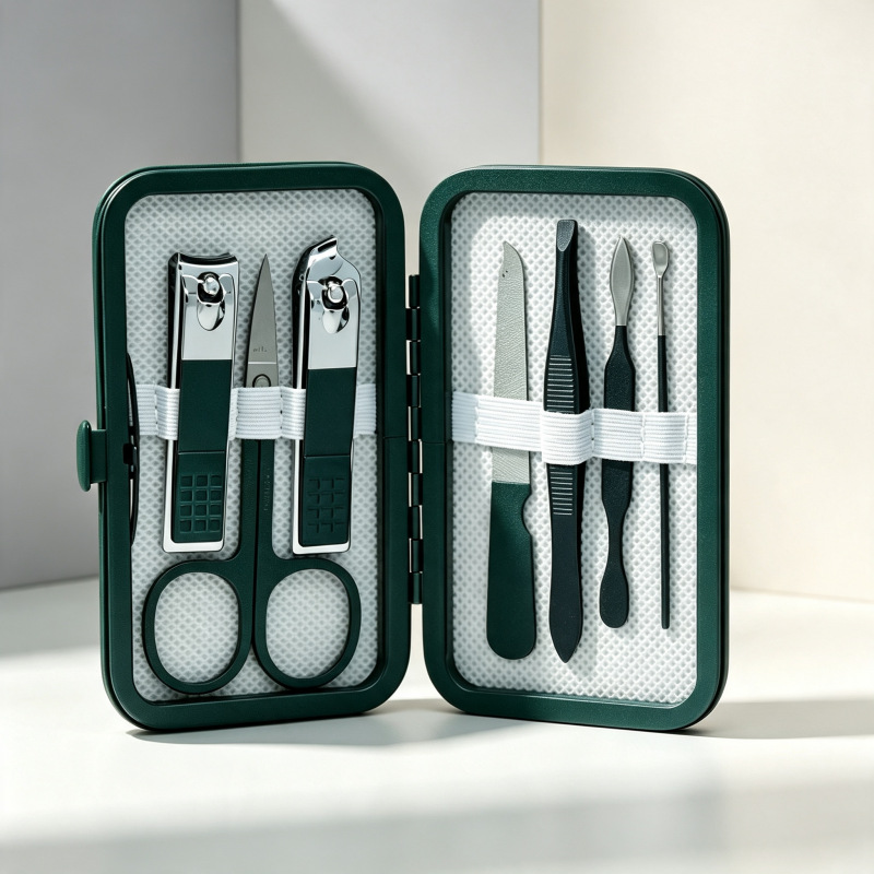 Shenzhen Baolong 18-teiliges Schönheits-Maniküre-Set des Herstellers, Maniküre-, Augenbrauen- und Pediküre-Set