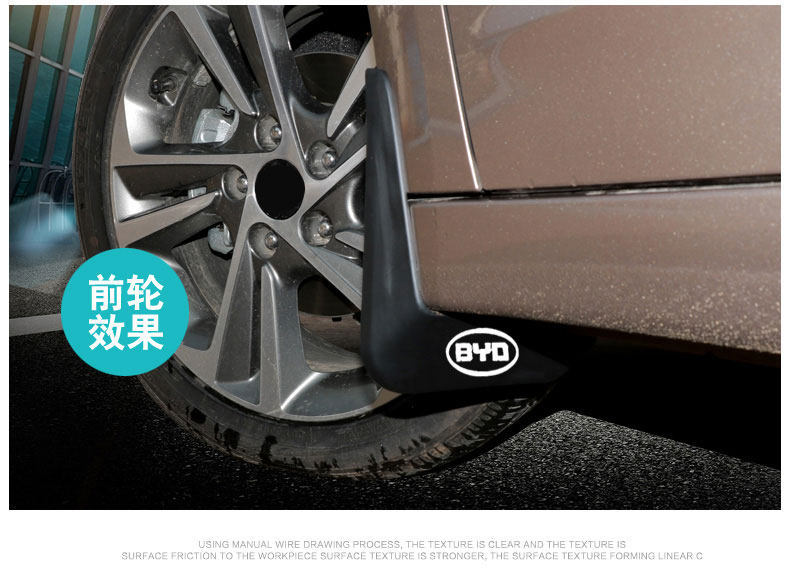BYD F30L3G5S67 Fangchengbao Qin PLUS Tang Song DMI Yuan EV Denza D9Z Seal Sea Lion fender