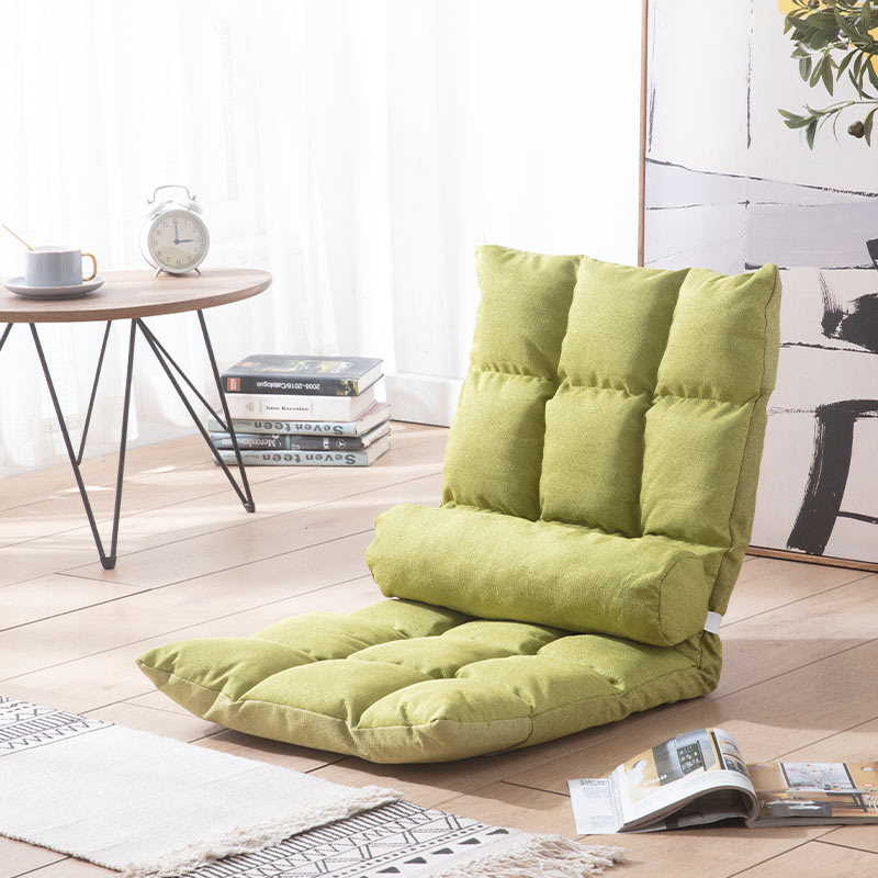 单人沙发椅子阳台飘窗软包躺椅简约家用懒人榻榻米跨境卧室椅子