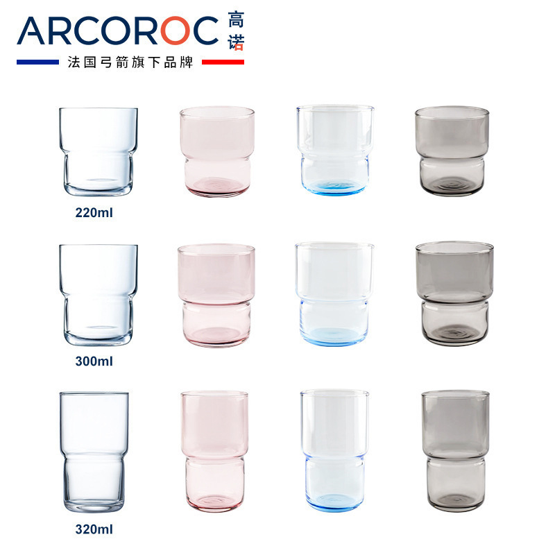 Tazas de vino plegables caseras de agua resistentes al calor Tazas de vidrio de gel Tazas de whisky