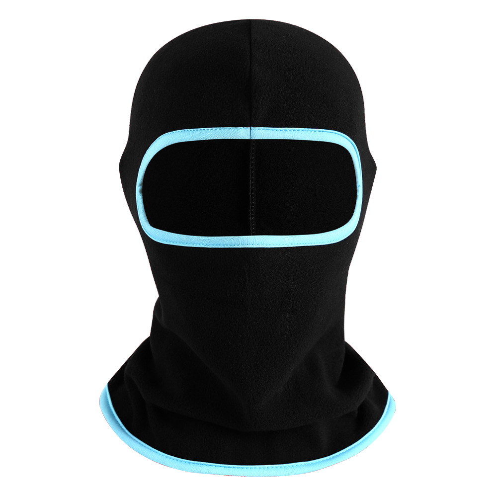 Autumn/Winter New Outdoor Cycling Fleece Ski Face Mask Sport Warm Fleece Head Cover Thick Hat