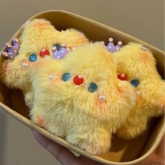 愛と深空ファンシエン・シン・フイ・スターぬいぐるみペンダント綿人形キーホルダースクールバッグペンダント