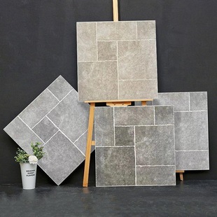 600X600 lemstone tile Villa courtyard terrace roof balcony garden yard non-slip floor tile antique brick