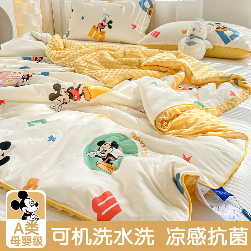 エアコンキルト、夏用涼しいキルト、夏用薄手キルト、子供用大豆繊維キルト、幼稚園用サマーキルト、コアビーンキルト、春秋用キルト|undefined