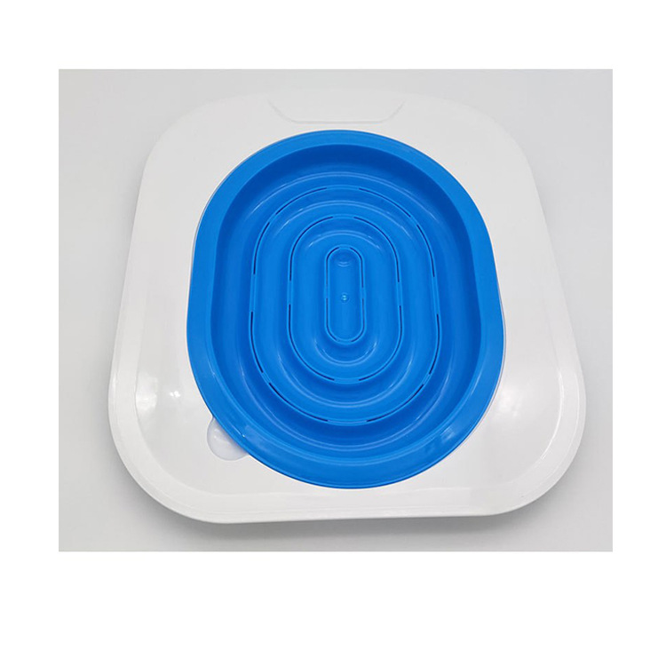 파란색과 흰색 (파란색 플레이트 1 개)