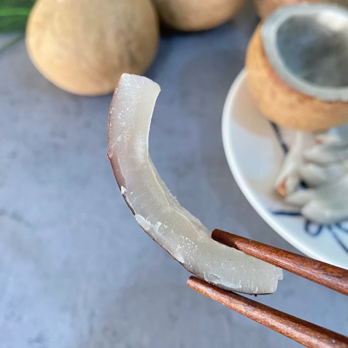 椰子椰皇椰子肉干煲汤餐饮椰子鸡用奶香海椰皇椰肉新鲜生吃椰皇干