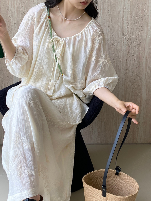 江左優しいレース刺繍帯上着半身スカートセット女性夏二点セット女装夏高級感1556|undefined