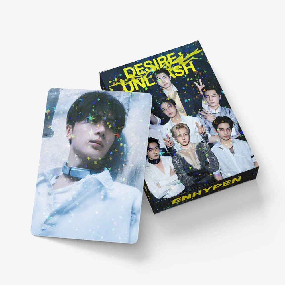 Поп selling 45 Е группы звёздных лазерных открыток KPOP звезда периферийная LOMO маленькие открытки