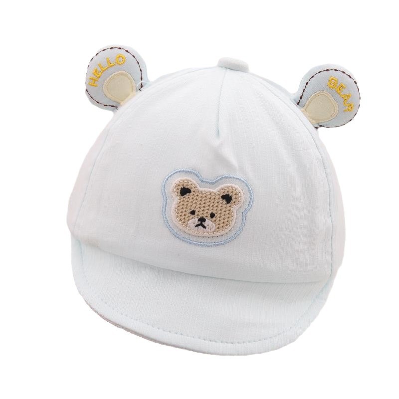Sombreros para bebés primavera y otoño nuevos niños gorras de lengua de pato lindas gorras de béisbol para bebés super lindos niños sombreros de protección solar