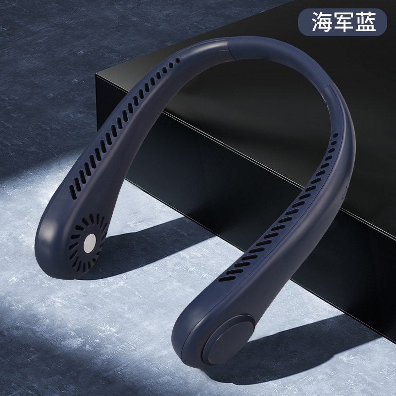 首吊りファン USB 充電怠惰な葉のないファンサイレント強風ポータブルアウトドアスポーツファンギフト|undefined