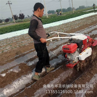 苗床排水渠开沟机 基地种珠兰封沟埋土机 华圣封葱培土机视频