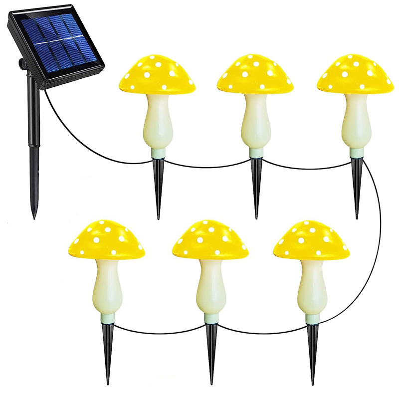 Nuevo popular seta lámpara impermeable al aire libre jardín lámpara Villa jardín pequeño patio decoración atmósfera pequeña lámpara de césped