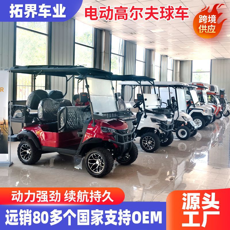 Gaofe Export Golf Cart Hotel Scenic Area Sightseeing Car 2-6 Seats (Auto Parts and Accessories) - golf-cart