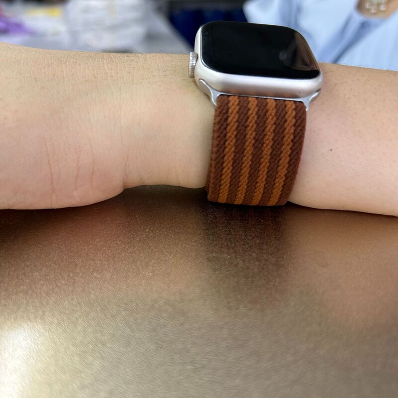 新しい製品 iwatch10 Huawei 時計着陸傘バックルナイロン織 iwatch 時計ストラップ通気性|undefined