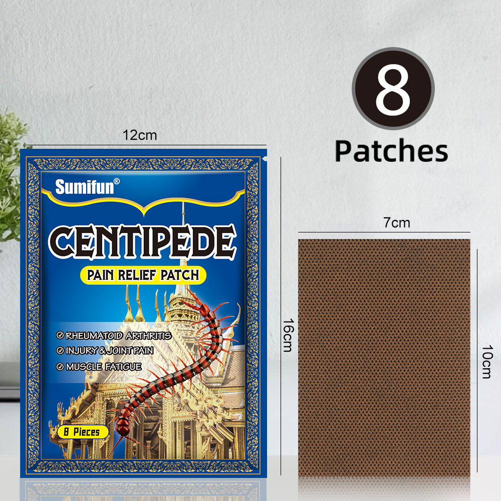 per alleviare il dolore muscolare Sumifun, cerotto millepiedi K17901_voghion.com