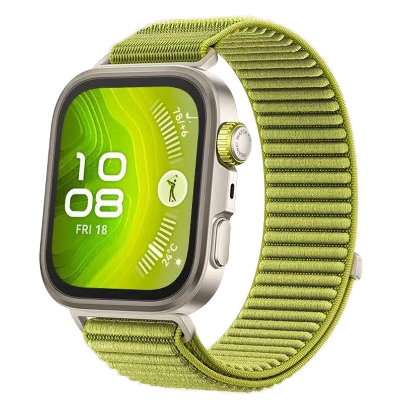 Huawei watchfit4 ワイルドマウンテンパターン fit4pro ナイロン編組ベルクロストラップ fit3 ユニバーサルに適しています|undefined