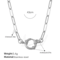 XL479S Silver Necklace