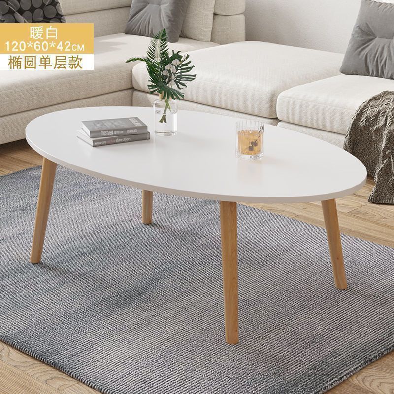 Mesa de té, sala de estar, sofá doméstico, mesa de té simple, nueva mesa de dormitorio simple para alquiler moderno