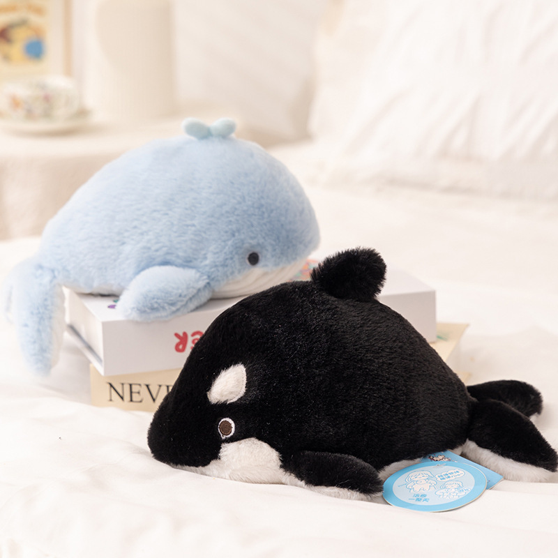 Setudu Ocean Series Plush Toys Seal Shark Orca Stuffed Animals Children's Gifts Year of the Snake Mascot