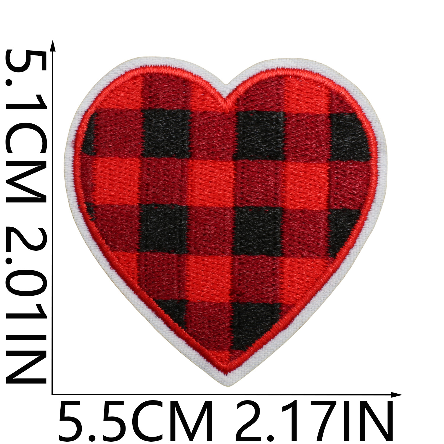 3g Weight Clothing Sticker Patches Classification 1 Piece Quantity Dacron thread Material Valentine'S Day Festival Heart Shape Pattern Casual, Elegant, Simple Style Style Embroidery Craft 1 Piece Casual Elegant Simple Style Heart Shape Dacron Thread Clothing Sticker Patches 3