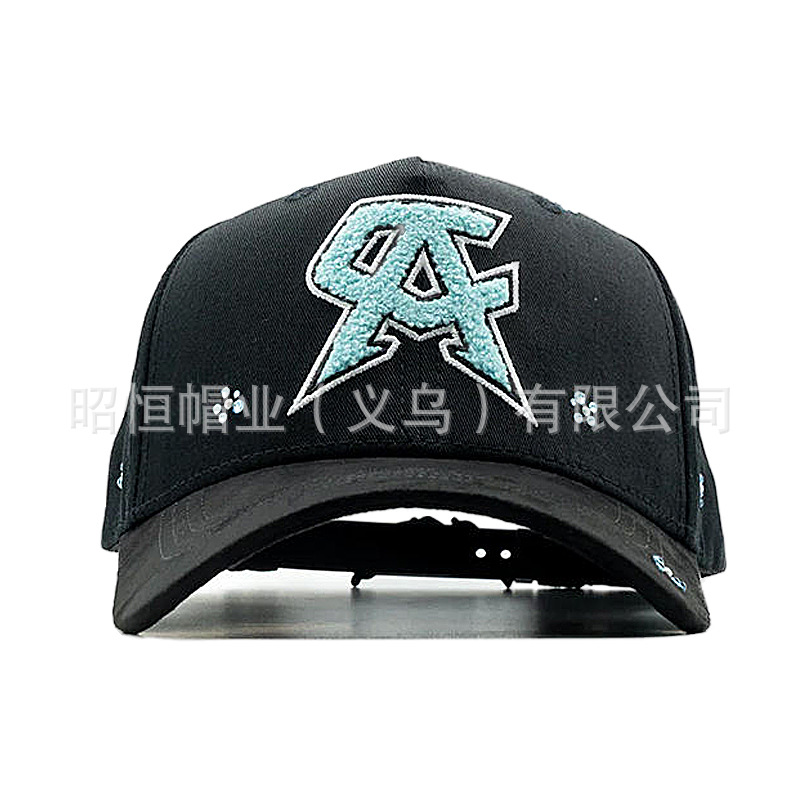 Comercio exterior transfronterizo de Nueva York sombreros de cara pequeña ajustable bordado lengua de pato estilo coreano sombreros de béisbol para hombres y mujeres al aire libre