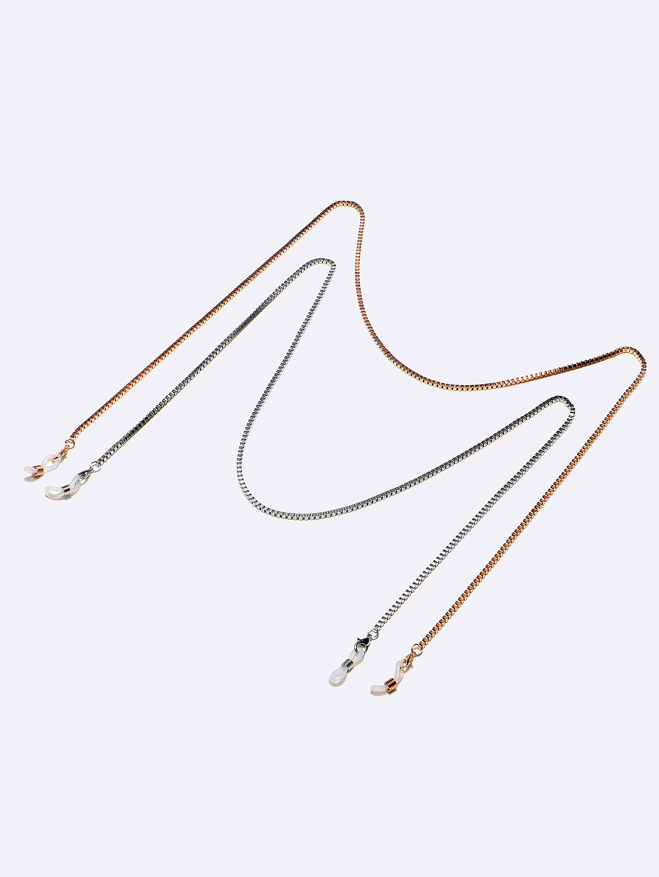 Metal Sun Eyeglasses Chain Travel Fashion Sunglasses Non-slip Lanyard Eyeglasses Chain Anti-lost Golden Weini display picture 20