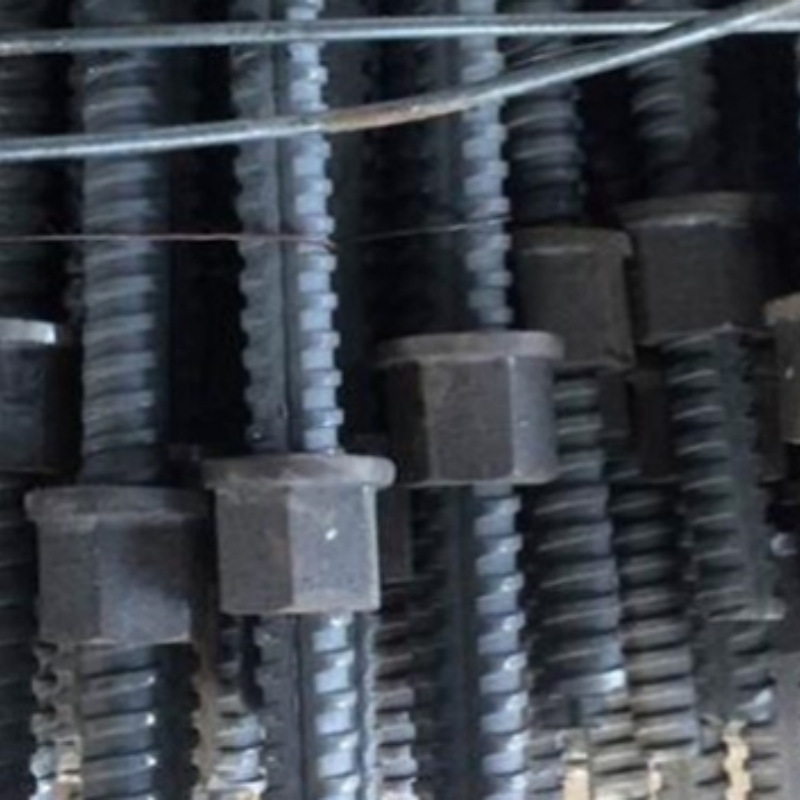 Construcción conveniente y resistente al cizallamiento de la varilla de soporte de alta resistencia del perno de tornillo sólido de la mina