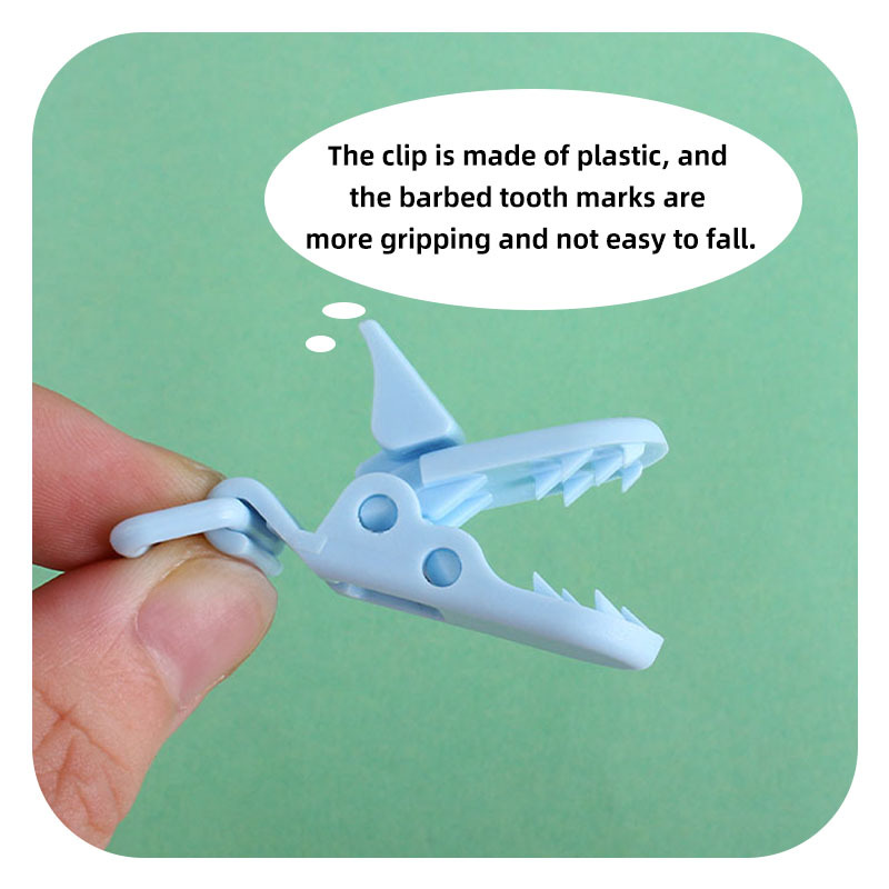 DIY joyería bebé molar mordedor accesorios bebé calmante plástico chupete cadena clip plano Multi-propósito anti-gota clip