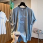 新款宽松夏季特大码t恤