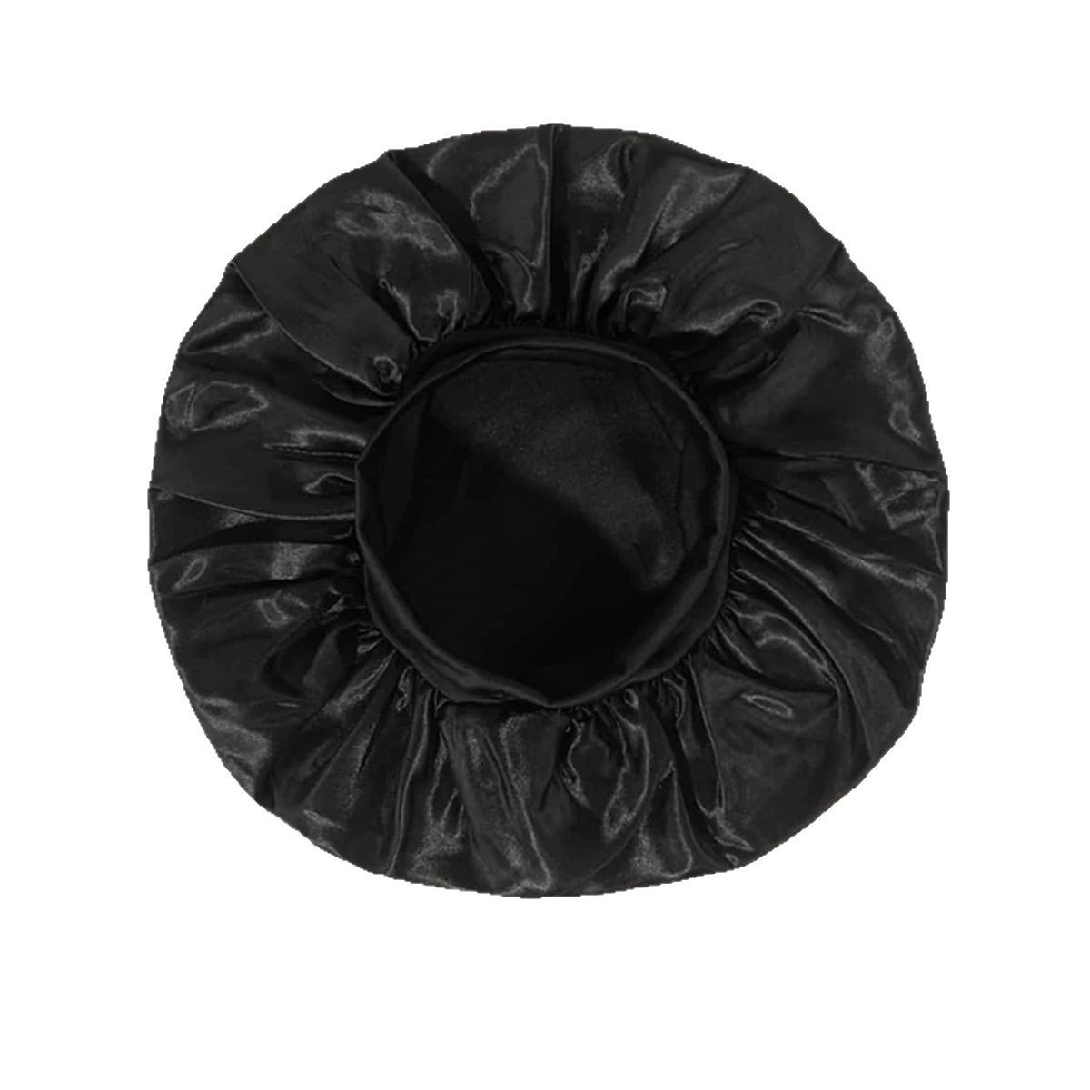 Amazon transfronterizo amplio borde alto elástico turbante sombrero de belleza sombrero de baño sombrero de cuidado del cabello sombrero de cuidado de la mujer sombrero de dormir al por mayor