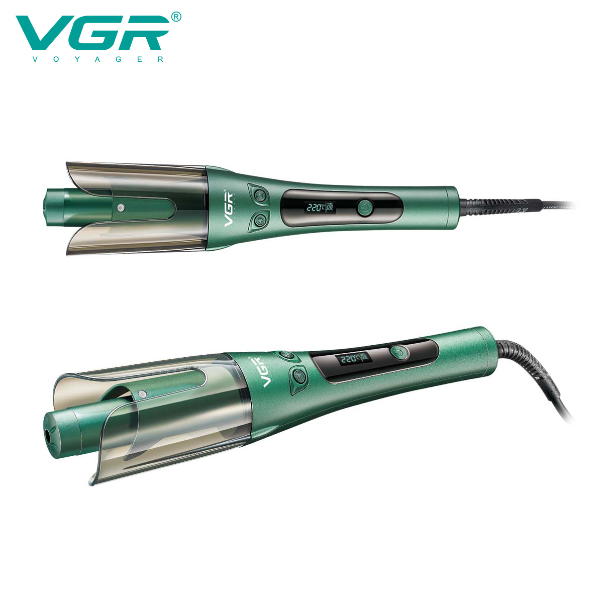 VGR583专业卷发器直发内扣蓬松夹板蛋糕卷多功能家用自动卷发棒