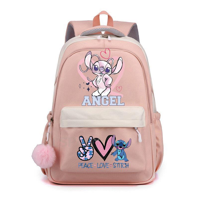 Mochila Escolar Infantil con Dibujos Animados de Nylon Ultraligera y Resistente al Desgaste para Escuela image 24