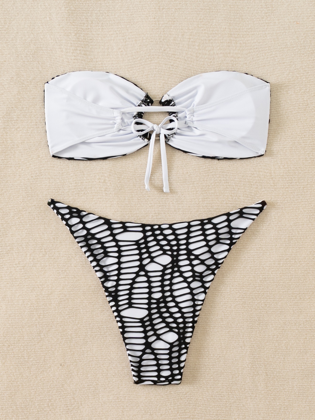 Bikini close-up fabric