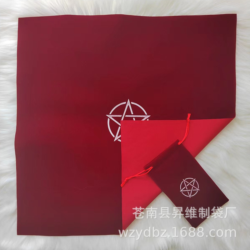 Paquete de imagen granate de cinco estrellas; 50cm * 50cm