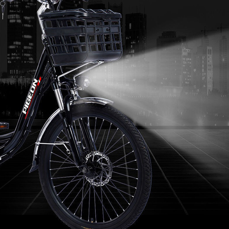 Flying Pigeon bicicleta eléctrica batería de litio nuevo coche de batería estándar nacional Vehículo de viaje de 24 pulgadas coche eléctrico nuevo funcionamiento de larga distancia con personas