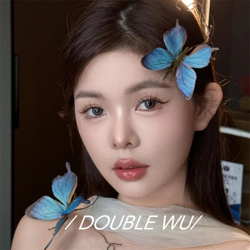 Retro Simulation Butterfly Hairpin Hair Accessories Three-dimensional Super Fairy Duckbill Advanced Headwear Hairpin Side Clip Photo Accessories